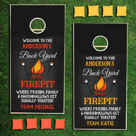 Fogo da Família Engraçado - Fogo Personalizado Cor