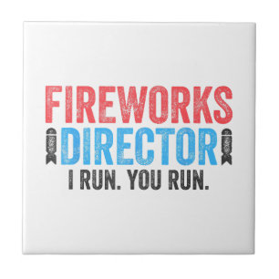 Fogo Diretor T-Shirt 4 de julho