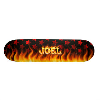 Fogo do skate de Joel e projeto das chamas