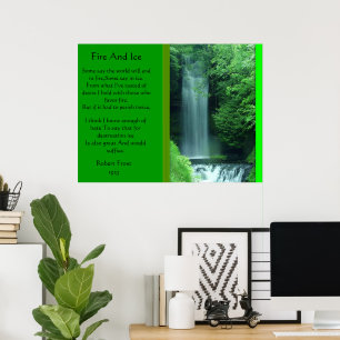 Fogo E Gelo Com Posters De Cama