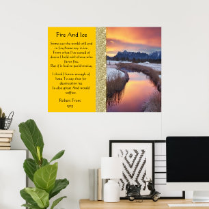 Fogo E Posters De Rio Congeladas A Frio