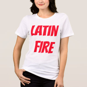 Fogo Latino Amor Hispânico Espanhol Engraçado Dive