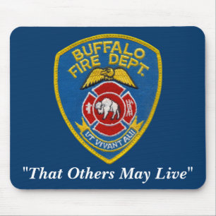 Fogo Mousepad do búfalo