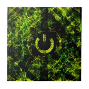 Fogo Neon Verde