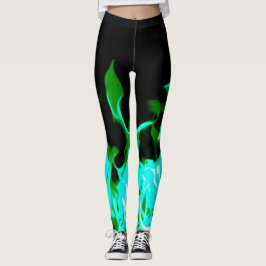 Fogo verde que legging