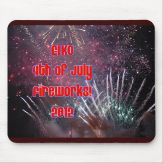 Fogos-de-artifício de Elko Mousepad 2012