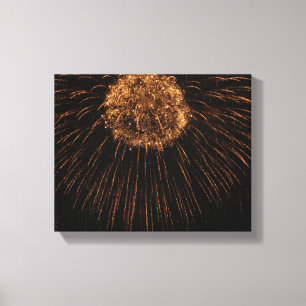 Fogos-de-artifício/envoltório das canvas