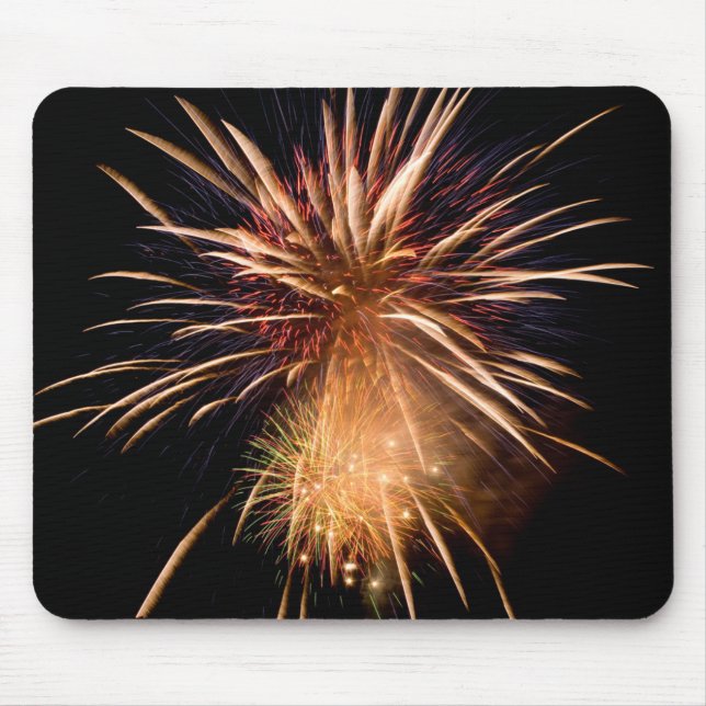 Fogos-de-artifício Mousepad (Frente)