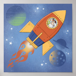 Foguete Desligado! Boys Room Poster