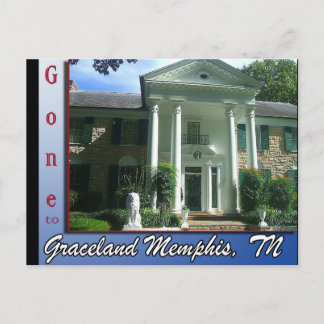 Foi para Graceland Memphis, cartão postal TN