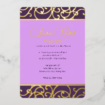 Foil Scrolly Border Você escolhe Todas as Cores