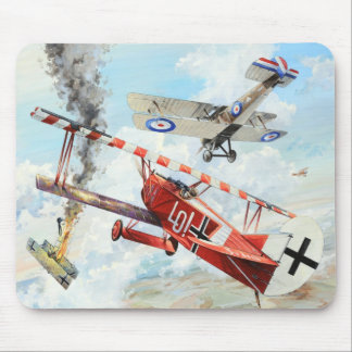 FOKKER D. VII MOUSEPAD DE WWI ERNST UDET