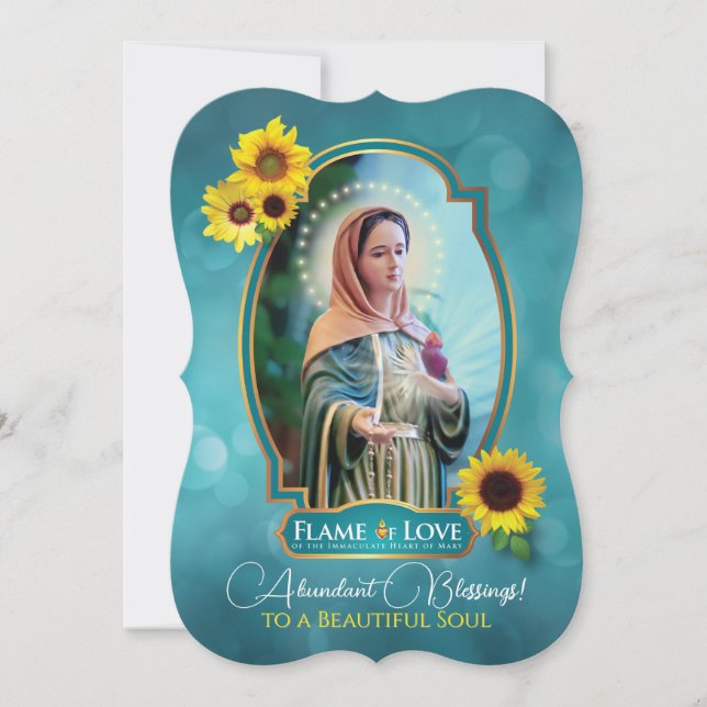 FOL "Bênçãos Abundantes a uma bela alma" (Frente)