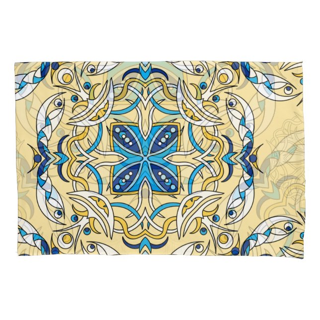 Folchwork Arabic Floral Textura Vintage (Frente)