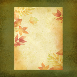Folga de Folha de Papel Escrapbook