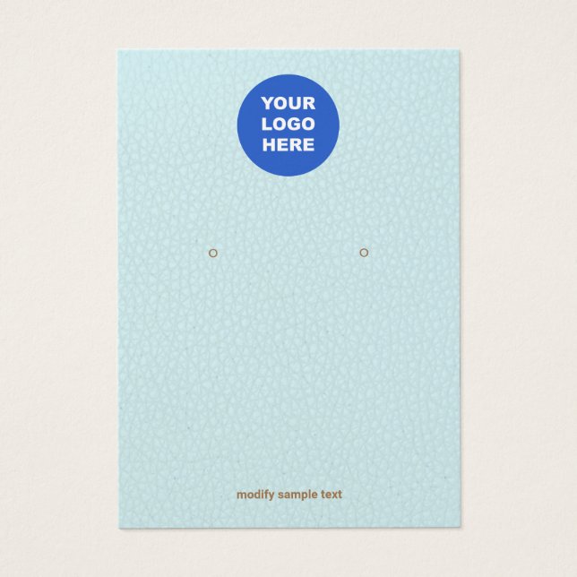 Folha Azul Adicione Sua Placa De Exibição De Rotaç (Frente)