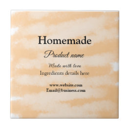 Folha caseira feita com amor adicionar texto site