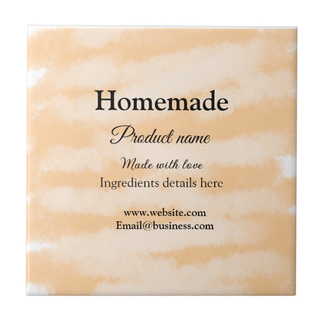 Folha caseira feita com amor adicionar texto site (Frente)