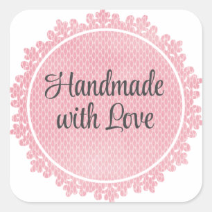 Folha de Adesivos - Agradecimento Charme Vintage R