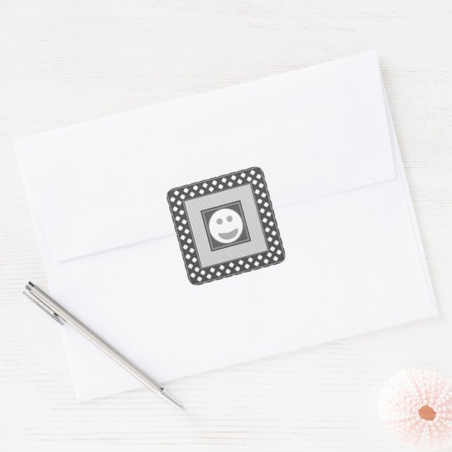Folha de Adesivos BW&G Smile (Envelope)
