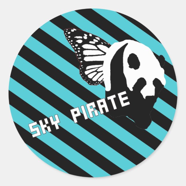 Folha de adesivos "Panda Express" (Frente)