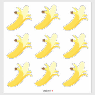 Folha de adesivos para Bananas