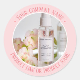 Folha de adesivos para promoção de produto