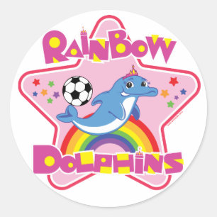 Folha de adesivos redondos de 3" clássicos