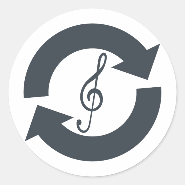 Folha de adesivos "Sons de Salvação" (Frente)