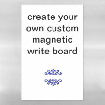 Folha de apagamento magnético seco de 11" x 17" Re