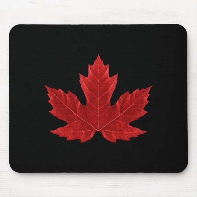 Folha de bordo canadense Mousepad (Frente)
