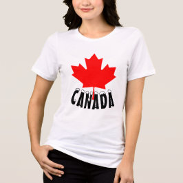 Folha de Bordo Vermelho Brilhante Canadá Texto Nev