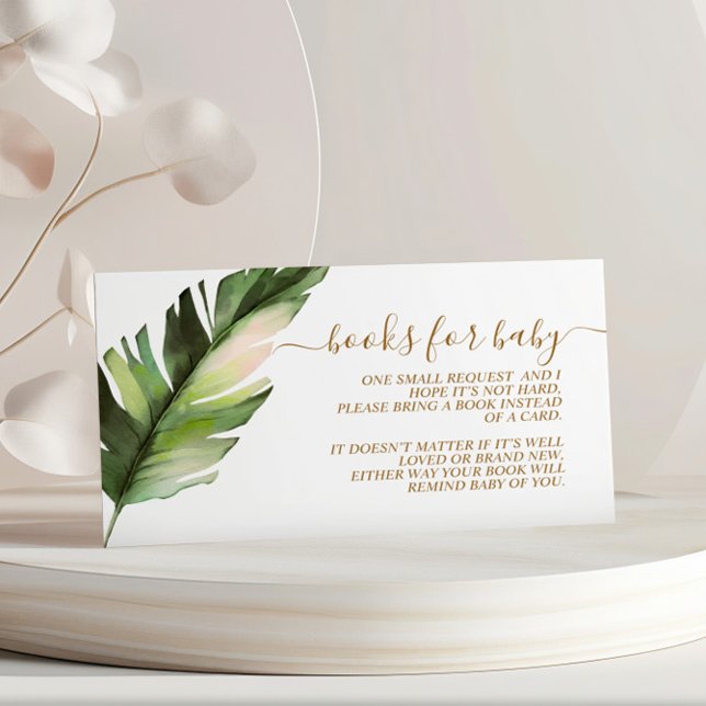 Folha de Chá de fraldas Palm Folaf para Cartão de  (Criador carregado)