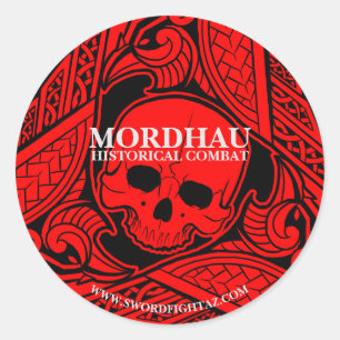 Folha de Combate Histórica de Mordhau de Adesivos