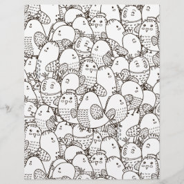 Folha de cores Manhã