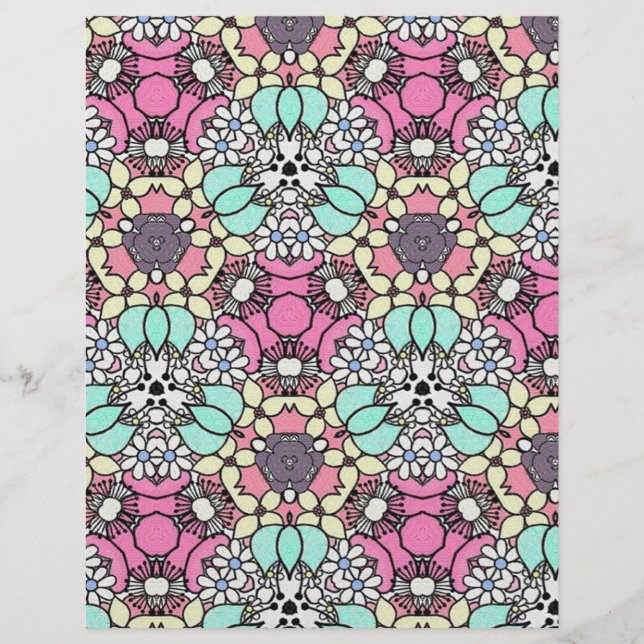 Folha de dissociação e papel Artesanato (Frente)