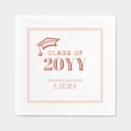 Folha de Graduação Elegante Personalizada Escreveu