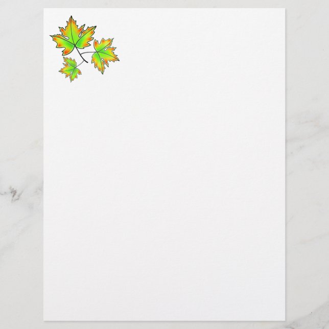 Folha de Maple (Frente)