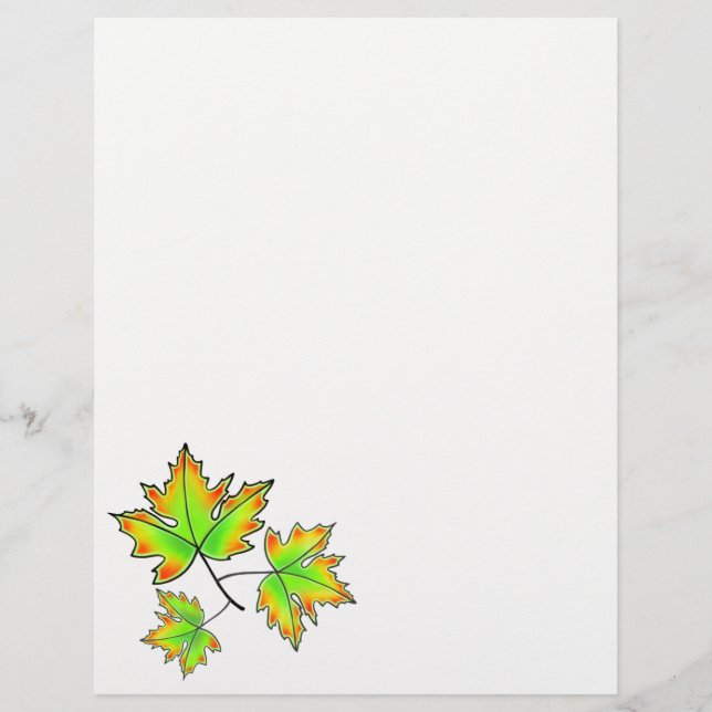 Folha de Maple (Frente)