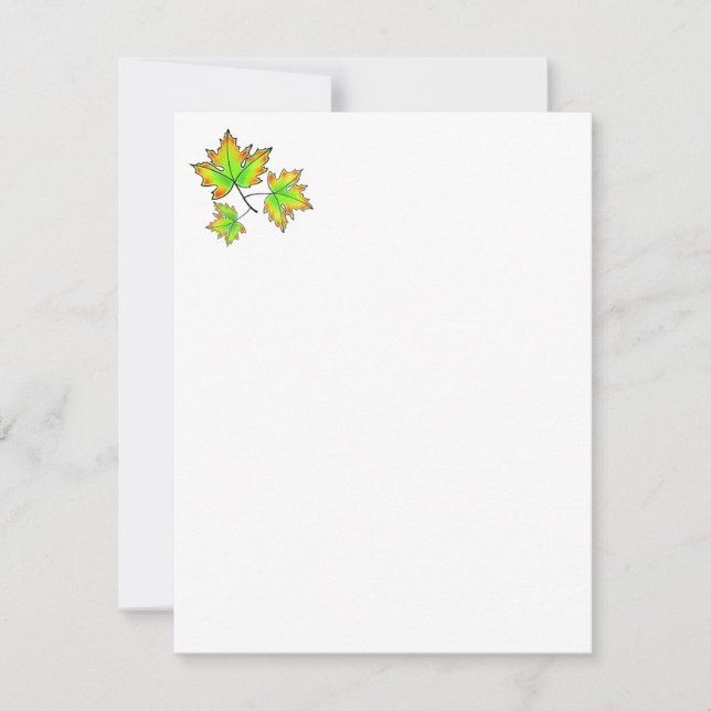 Folha de Maple (Frente)