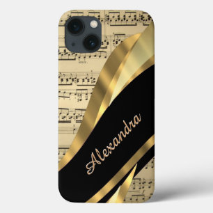 Folha de música elegante personalizada