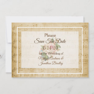 Folha de Música Rosa, Salve a Data Convite