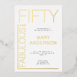 Folha de Ouro 50 e Fabulosa 50ª Festa de aniversár