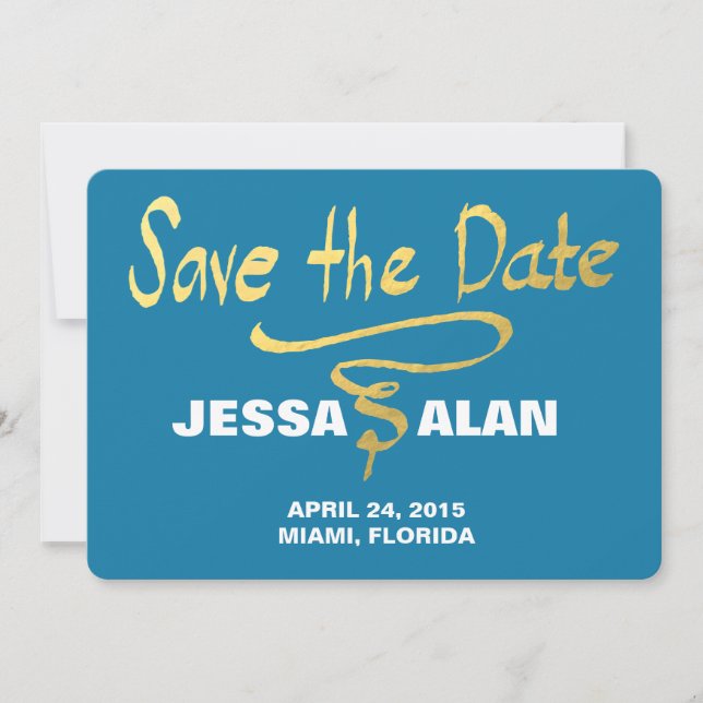 folha de ouro falsa em espiral (Frente)