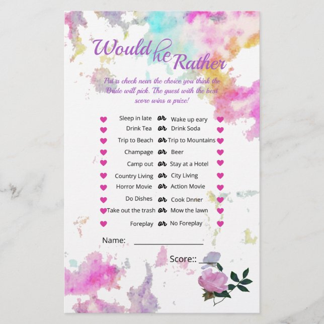 Folha de Papel (Frente)