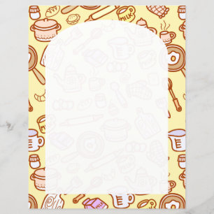 Folha de Papel Amarelo Gelado de Kitchenware