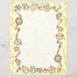 Folha de Papel Amarelo Gelado de Kitchenware