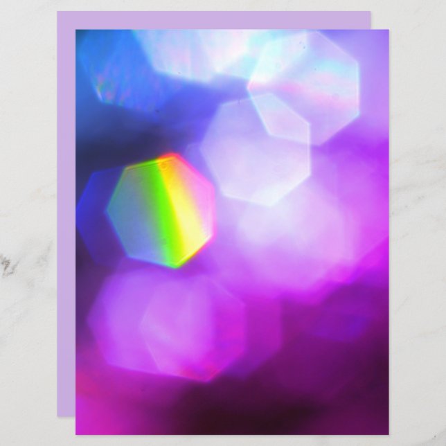 Folha de Papel Azul Brilhante e Azul (Frente/Verso)