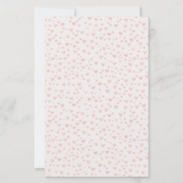 Folha de Papel Corações Pastel
