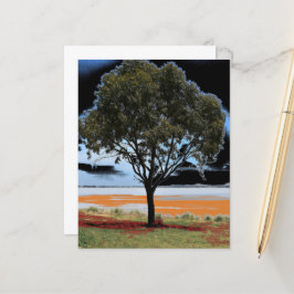 Folha de papel da árvore do Lago Beeac Solo